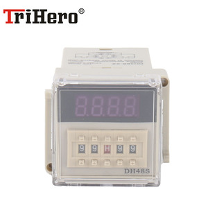 DH48S 1Z 2Z Temporizador digital Relé de tiempo SPDT y DPDT 8 pines AC220V 380V DC24V 12V Relé de 8 pines de protección sellado en miniatura - Product Image 3