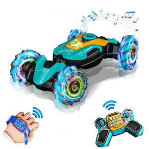 RCレースカー子供屋外おもちゃ遊ぶSTEMプログラム可能なリモートコントロール車のジェスチャーRCスタントカー - Product Image 1