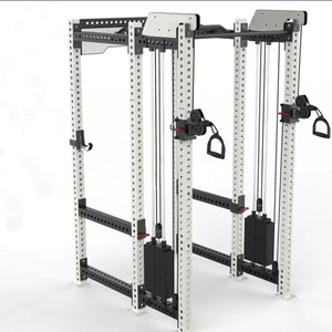 CoolBuild究極のパワーラックD高品質スチールスクワットタイプカスタムロゴ付き総合脚機能 - Product Image 1