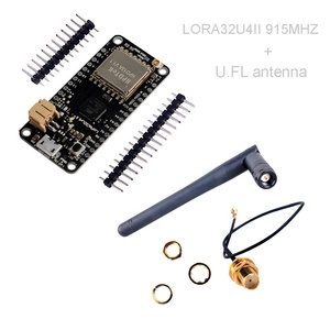 DIYmall LoRa32u4 II Lora Modul LiPo Atmega328 Lora 868MHz-915MHz mit Antenne Lora Modul SX1276 für Arduino