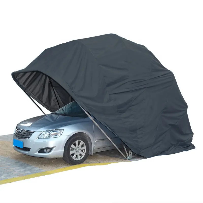 دليل/التلقائي في الهواء الطلق خيمة قابلة للطي المجلفن الهيكل العظمي الصلبة للطي سيارة مظلة سيارة ميناء خيمة سيارة