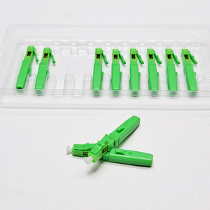 <strong>Telecom</strong> Grade LC APC UPC Fast Connector Low Insertion Loss 44mm Drop Cable Type Use for FTTH <strong>Network</strong> - Product Image 4