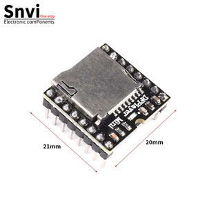 Open Source Mini-MP3-Wiedergabemodul Mini-Player Kompatibel mit UNO-Audio-und Sprach steuerungs kits - Product Image 2