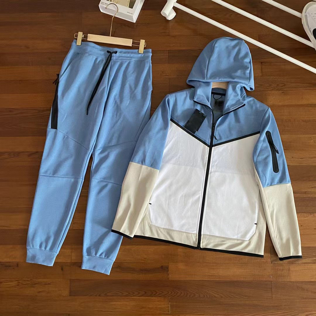 Blue and White