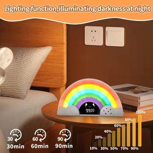 I nuovi bambini imparano il Timer con Timer arcobaleno promemoria per il conto alla rovescia multifunzione studiano la lampada con Timer digitale autogestita - Product Image 6