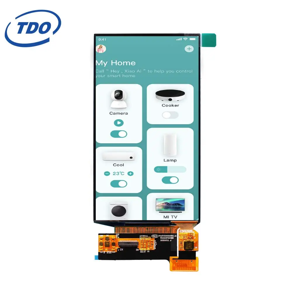 300nits 5.5 LCD ponsel oled screen1920 * 1080 panel amoled MIPI tampilan amoled