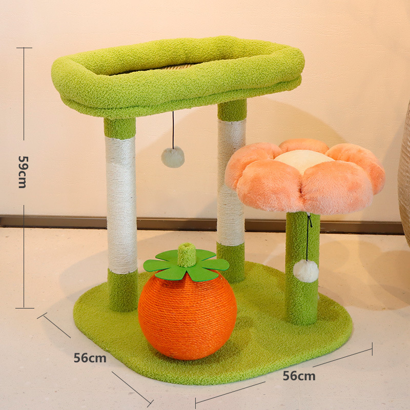 3352 Tapis en rotin vert