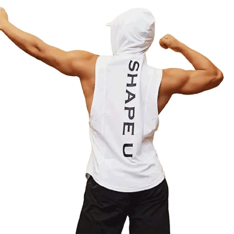 Gym, musculation et Fitness pour hommes, t-shirt sans manches, personnalisé, débardeur, vêtement de Sport et entrainement,