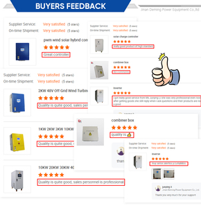 Güneş enerjisi sistemi İnvertörler ve dönüştürücüler için 50KVA 380V 3 fazlı saf sinüs dalga Off-Grid invertör - Product Image 6
