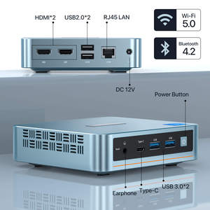 Peladn High Quality Low Energy <strong>Computer</strong> Mini Pcs N100 8Gb Ram Ddr5 256G M.2 Ssd Dual Lan Win11 <strong>Linux</strong> <strong>Desktop</strong> Mini PC - Product Image 4