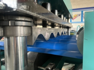 Trung Quốc Tây Ban Nha <span class=keywords><strong>kerala</strong></span> phong cách Châu Âu mái tráng men ngói cuộn tạo thành máy. - Product Image 6