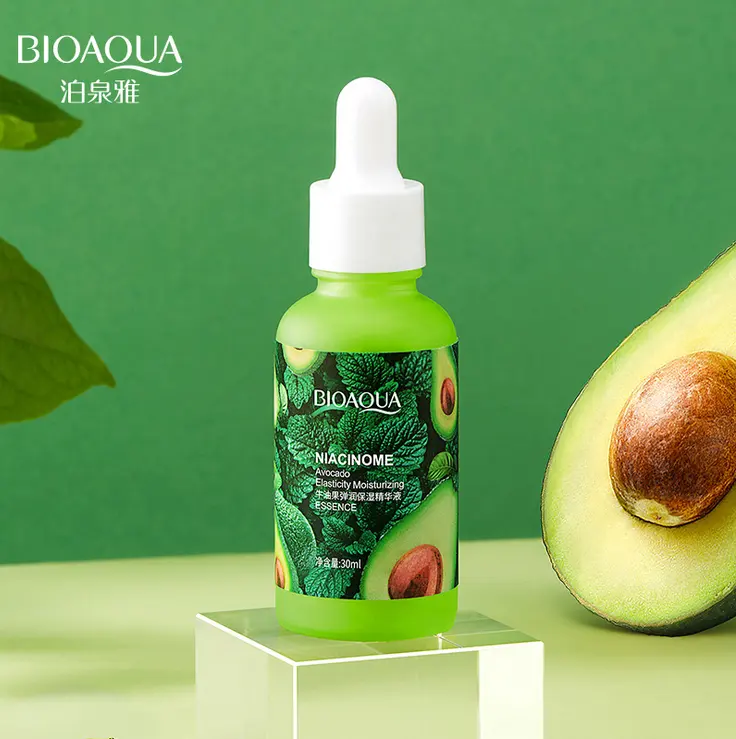Увлажняющая антивозрастная Сыворотка для лица с экстрактом авокадо BIOAQUA