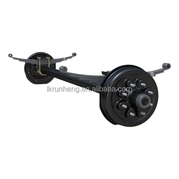 High Quality Best Price China Good Manufacturer Series Semi Trailer Axle For Customized 3500 Lb 6000 Lb 7000 Lb Trailer Parts