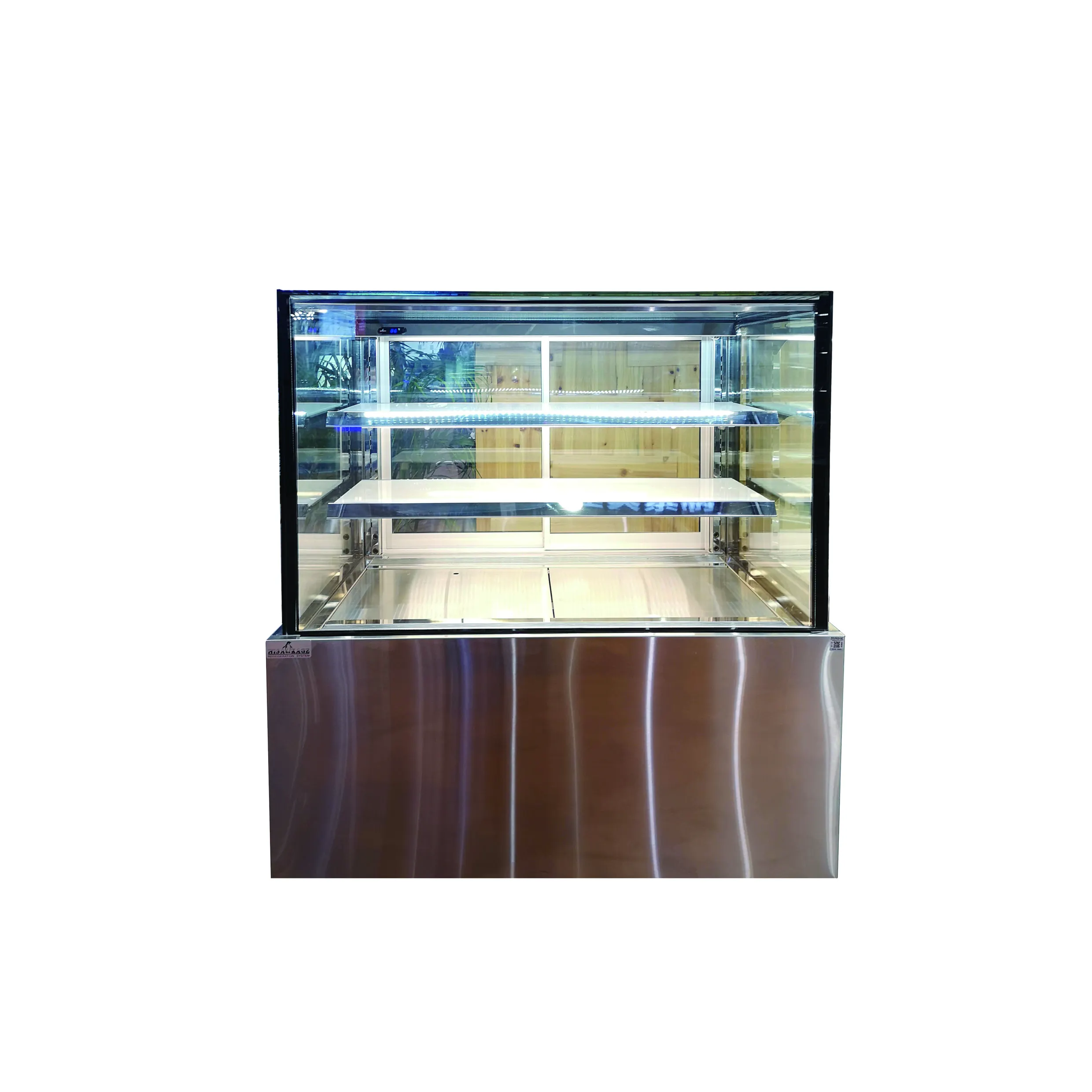 Vitrine de vitrine de gâteaux, meilleure vente, vitrine commerciale, haute transmission, personnalisation, affichage de réfrigération DCL-120