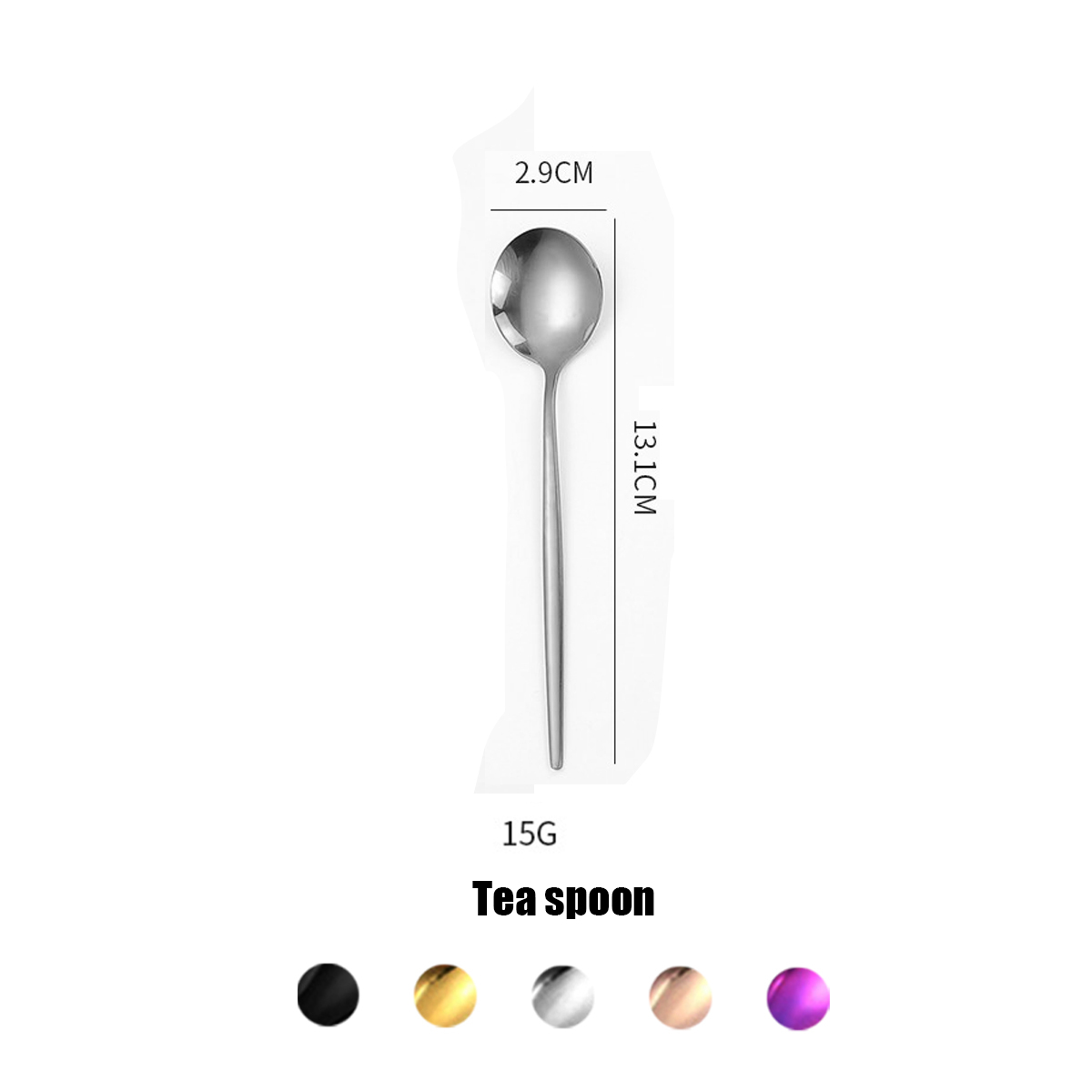 Silver tea spoon