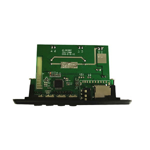 JK6838BT Módulo de circuito de Altavoz Bluetooth, tablero de decodificador de circuito PCBA de reproductor MP3 BT con amplificador 10W canales x2