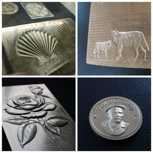 节日卡片压花烫印印刷模具雕刻数控机床