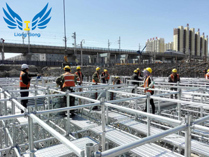 Sistema de andamio de bloqueo de anillo, Material de construcción de China, acero galvanizado, redondo, para construcción, con precio bajo - Product Image 2