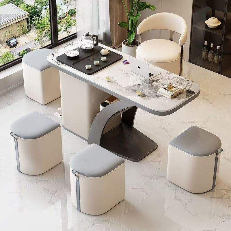 Tea table and light luxury chair *1