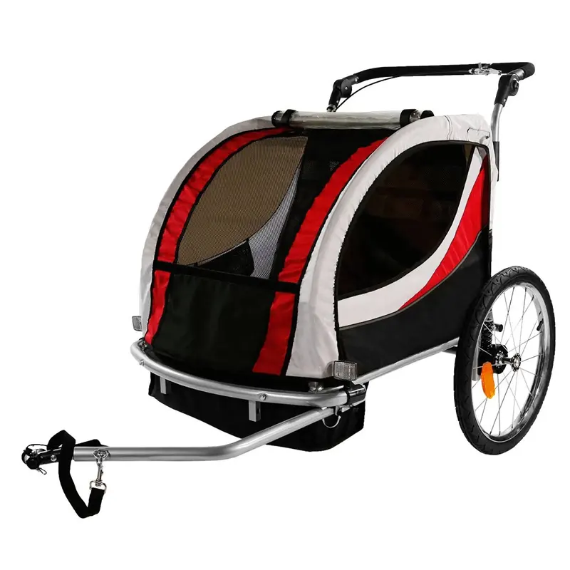 Vouwfiets Bakwagen En Babyfietsaanhangwagen Met Trekhaak