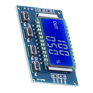 Modulo generatore di segnale XY-LPWM con Display LCD regolabile frequenza di impulsi PWM e Duty Cycle per componenti elettronici - Product Image 5