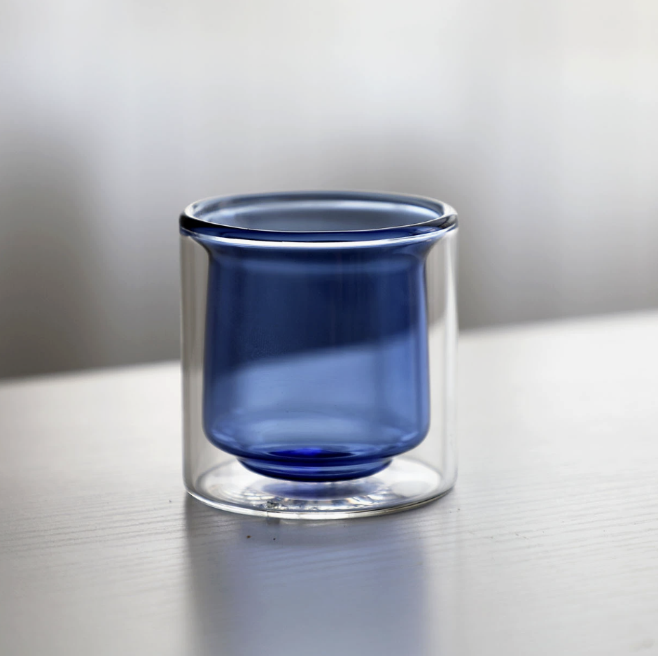 Double-layer blue style