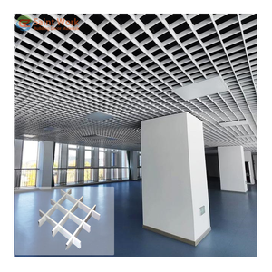 Metal Iron Fireproof <strong>Grid</strong> <strong>Ceiling</strong> Aluminium Panel Suspended Open Grille <strong>Ceiling</strong> <strong>Tiles</strong> Aluminium <strong>Grids</strong> Modern <strong>Ceiling</strong> Design - Product Image 4