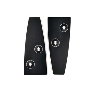 Interruptor de teclado de membrana impermeable mate de seis teclas hecho a medida de China para máquina herramienta - Product Image 1