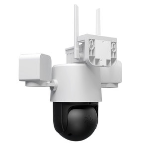 8MP 4-lente Ultra grandangolare pallina sistema CCTV 3X Zoom con visione notturna panoramica PTZ fotocamera per sorveglianza diurna notte - Product Image 3