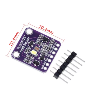 TCS34725 Farber kennung sensor modul Colors ensor Bright Light Sensing - Product Image 2