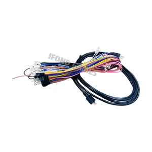 Xin Mo Аркада к USB-контроллеру 2 игрока к ПК игры или PS3 для аркадного джойстика Mame Jamma Raspberry Pi