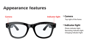 M01 Sang Trọng Ai Thông Minh Kính Dịch Không Dây <span class=keywords><strong>Video</strong></span> Ghi Lại 500W Máy Ảnh Bt Cuộc Gọi Wifi Người Đàn Ông Phụ Nữ Ai Thông Minh Kính Với Trò Chuyện Gpt - Product Image 5