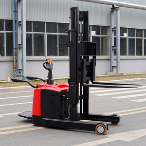 1.0-2.0T Electric Pallet <strong>Stacker</strong> with Ride-on Platform with <strong>CE</strong> Certification - Product Image 4