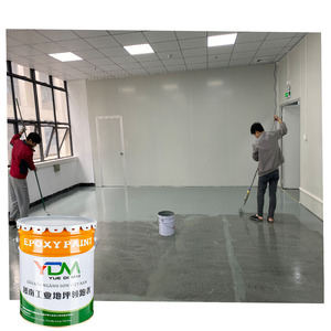 地坪环氧涂料亚光光亮可用清漆双组分水性环氧地坪涂料 - Product Image 5