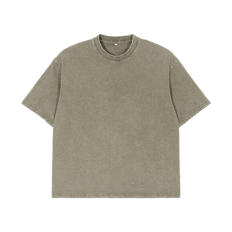 เสื้อยืดผู้ชายฟอกสี