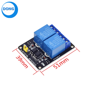 オプトカプラー付き2チャンネル5V12V 10Aリレーモジュール - Product Image 4