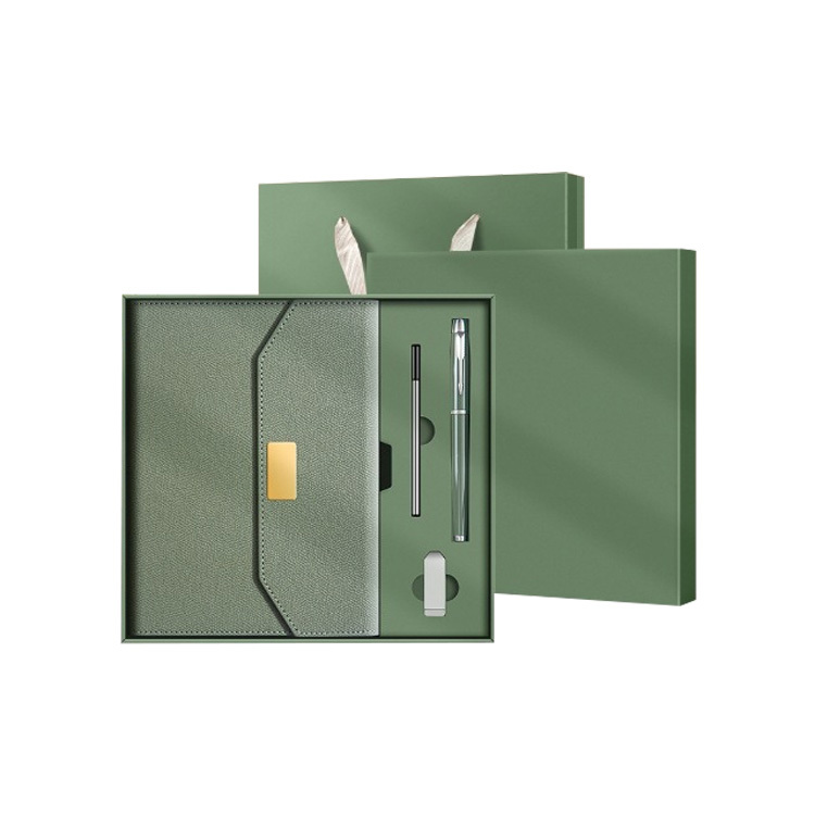 Ensemble de 4 pièces A5 vert