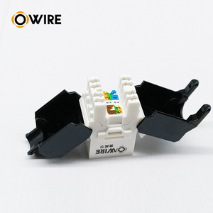 用于接线板的模块rj45 Cat6 UTP母梯形插孔 - Product Image 1