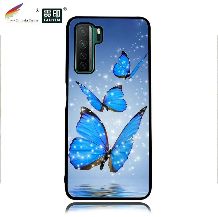 S2HW-3 Sublimation leere mobile 2D-Handyhülle Abdeckung für HUAWEI Mate Nova druckbare stoß feste TPU + PC DIY Smartphone-Hülle