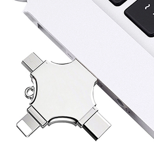 2024แฟลชไดรฟ์ OTG USB แบบมัลติฟังก์ชัน4 in 1ความเร็วสูง3.0 - Product Image 2
