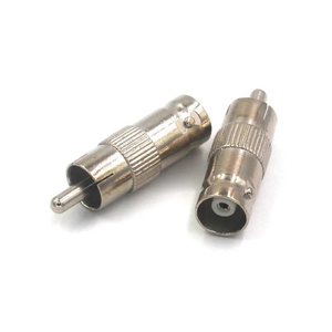 2Pcs Surveillance video <strong>BNC</strong> female to <strong>BNC</strong> male <strong>BNC</strong> male to RCA female Q9 male to rca female Q9 female to AV male Adapter