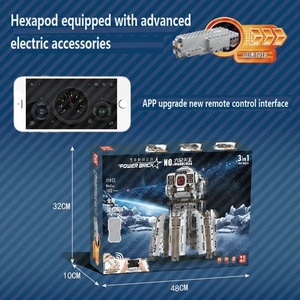 2025 STEM Educational Toys Kits Intelligente Roboters teine 3 Transformationen APP-Programmierung für Jungen Bausteine Sets für - Product Image 5