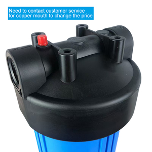 Blue <strong>20</strong>'*4.5' Hollow Fiber Ultrafiltration Blue Membrane Shell and PP <strong>Filter</strong> for Home and Commercial Use - Product Image 5