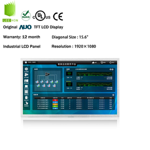 AUO 15.6インチTFT LCDスクリーンEDPインターフェースAHVAパネルFHD工業用PC LCDディスプレイ15.6インチTFT LCDモジュール - Product Image 1