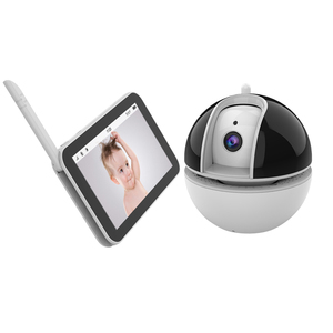 Smart Two <strong>Way</strong> Talk Newest WiFi Video Audio Camera Wireless Baby <strong>Monitor</strong> with 5inch HD LCD 720P Display Screen - Product Image 2