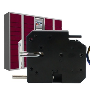 XG6673-cerradura de control eléctrica de alambre de titanio, cerradura electrónica de puerta de casillero para empleado DC5v12v, grande y elástica, express - Product Image 1