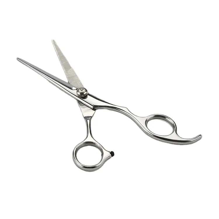 Ciseaux de coupe de cheveux professionnels 6.5 "petit cisaillement de coiffeur ciseaux de coiffure outils de coupe de cheveux Salon bord de rasoir avec réglable