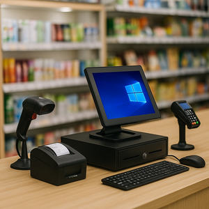 Liverdol OEM/ODM điểm của bán tiền mặt đăng ký cho quán cà phê & siêu thị, máy in, Wifi, ngăn kéo tiền mặt, USB,NFC, Mã QR, máy in nhiệt - Product Image 1