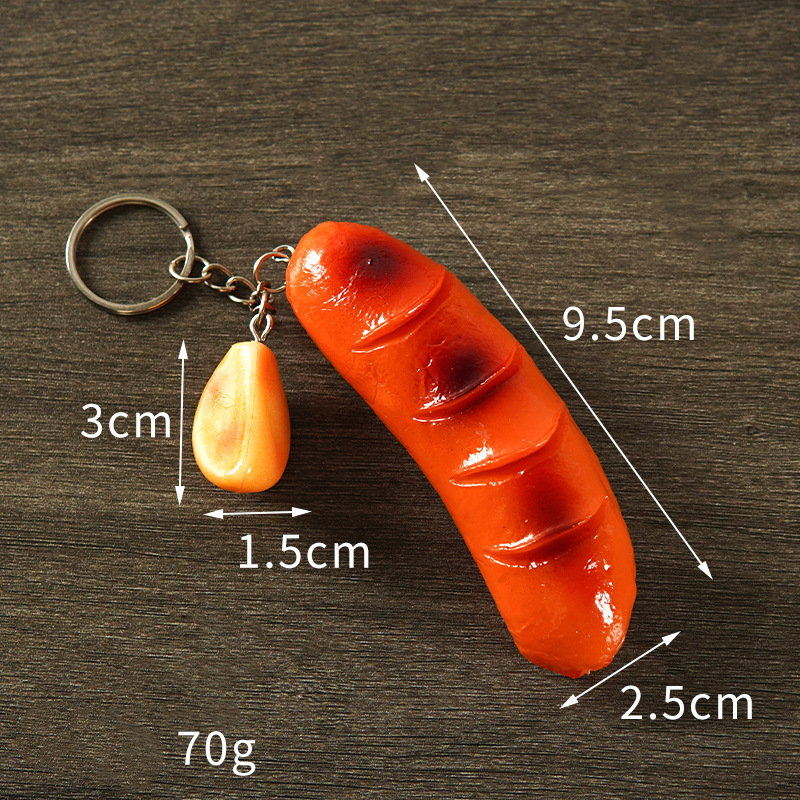 Saucisse rôtie + Gousses d'ail