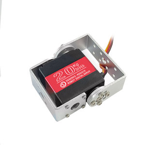 RDS3218เซอร์โวดิจิตอล RC แบบเพลาคู่แรงบิดสูง20กก. พร้อมเซอร์โว270องศา180องศากันน้ำที่ยึดตัวยู IP66สไตล์ของเล่น - Product Image 4